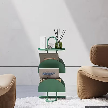 Compact Multi-Tier Side Table - No Assembly Needed