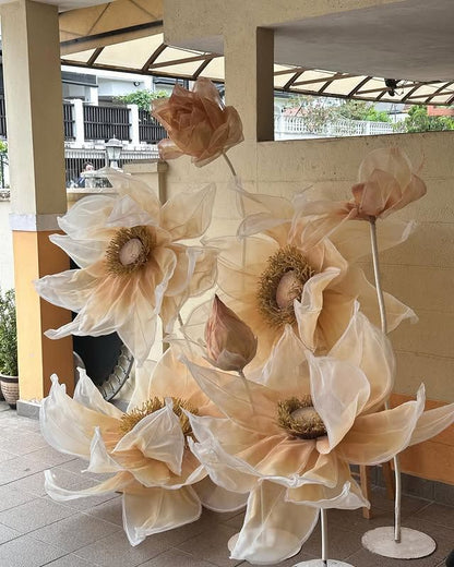 Giant Handmade Lotus (7 Flowers)