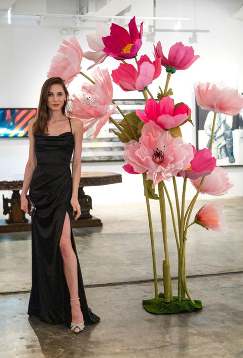 Pink Series Artistic Flower Decoration Set