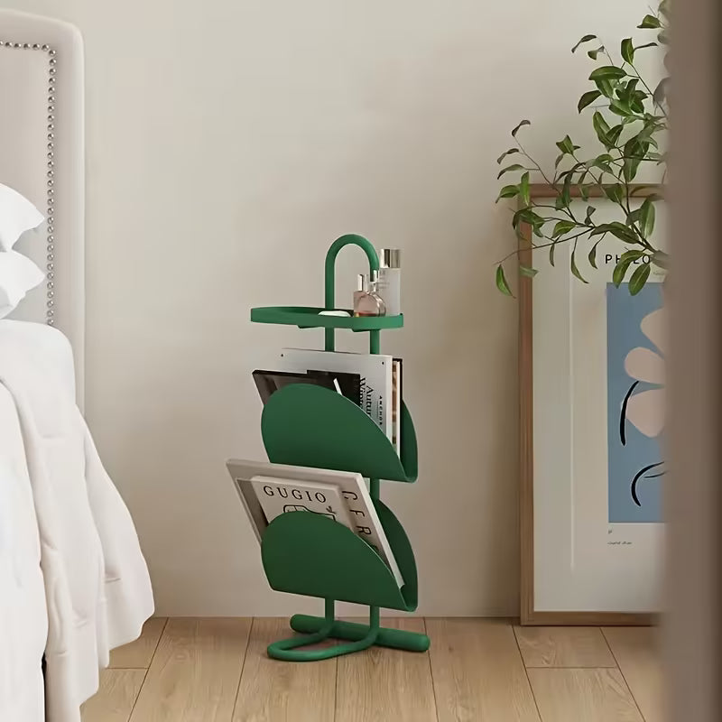 Compact Multi-Tier Side Table - No Assembly Needed